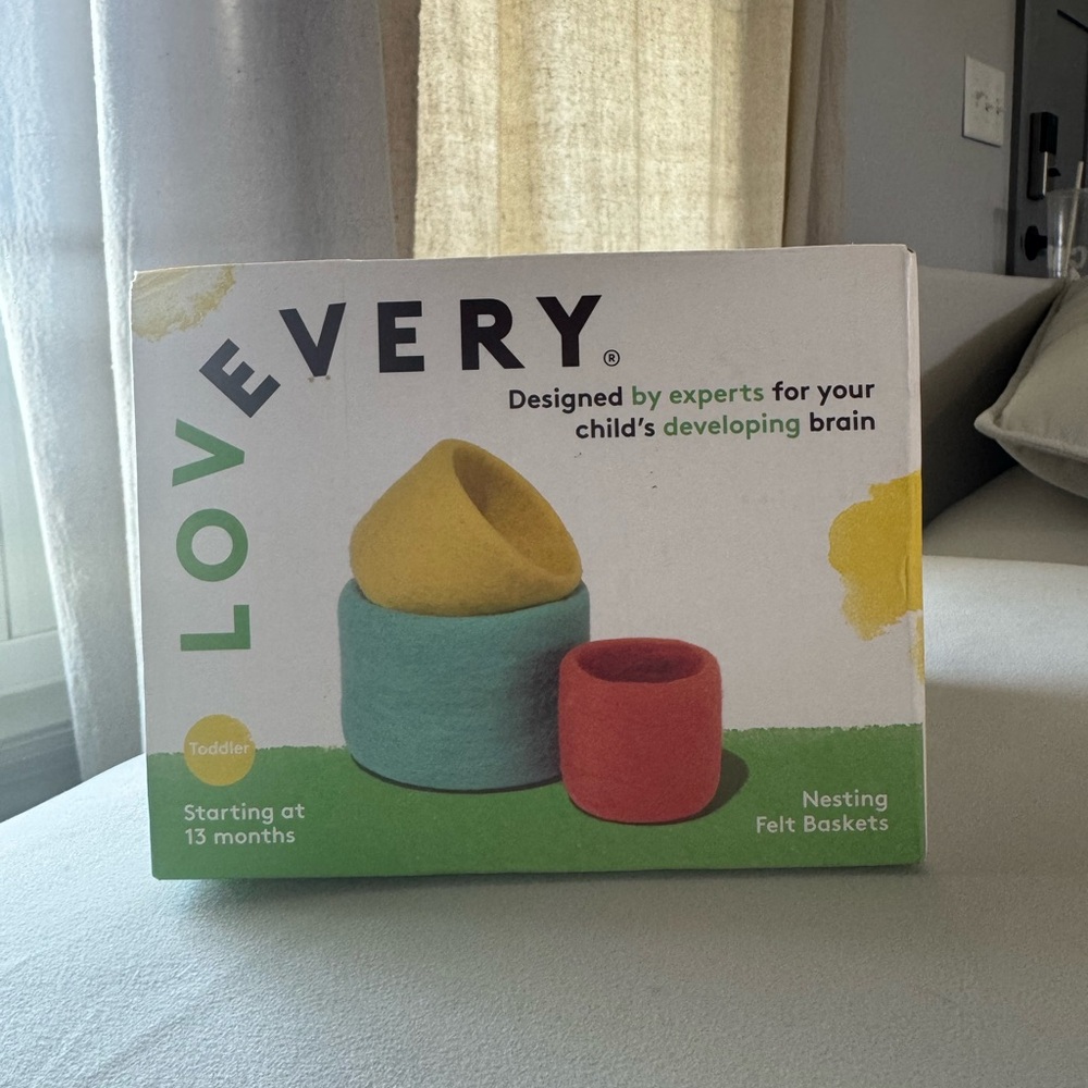 Lovevery Nesting Felt Baskets
